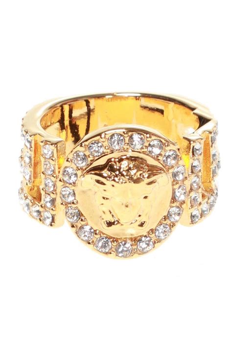 versace gold rings for women.